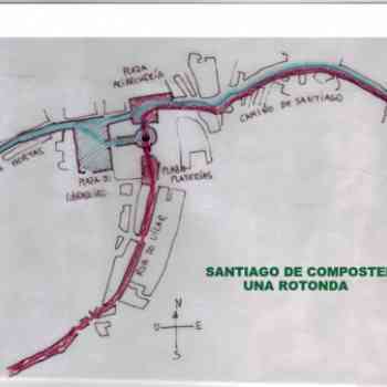 Click para ampliar. Pulsa en el nombre para ver la ficha. Santiago de Compostela :una rotonda